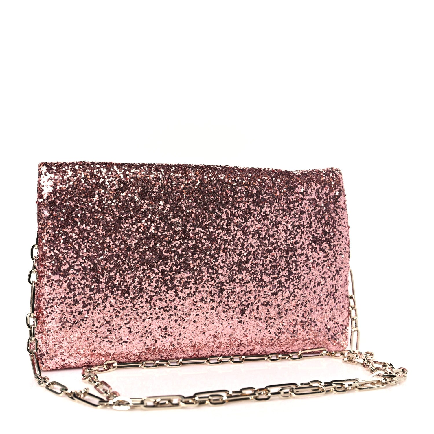 Jimmy Choo Glitter Crystal Galactica Titania Clutch Candyfloss 3 of 8