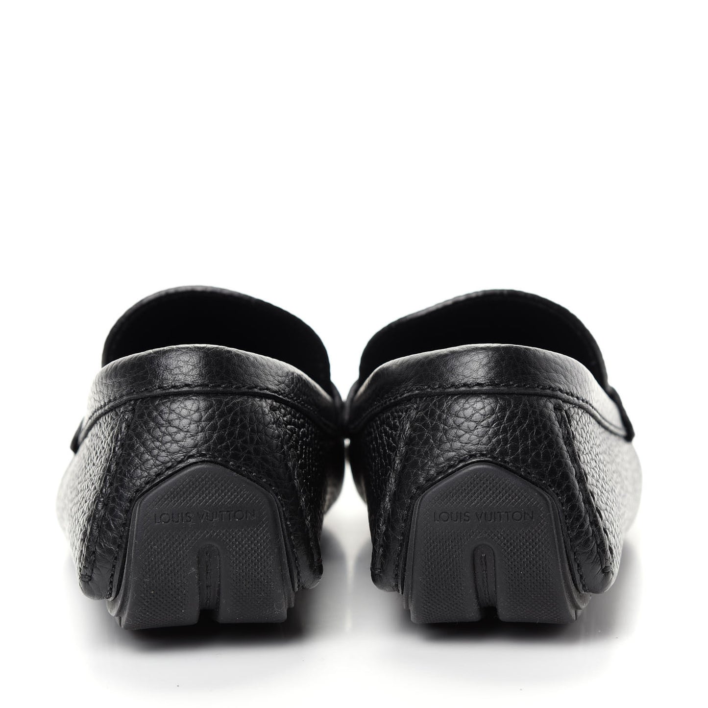 Calfskin Racetrack Moccasin Loafers 6.5 Black