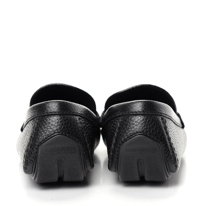 Louis Vuitton Calfskin Racetrack Moccasin Loafers 6.5 Black 7 of 10