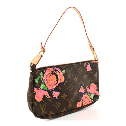 Louis Vuitton Monogram Roses Pochette Accessories 3 of 9