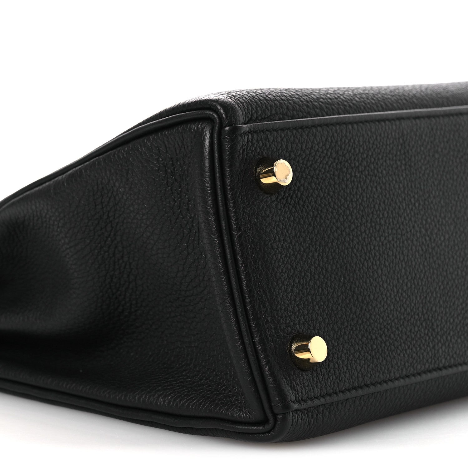 Hermes Togo Kelly Retourne 25 Black 8 of 12