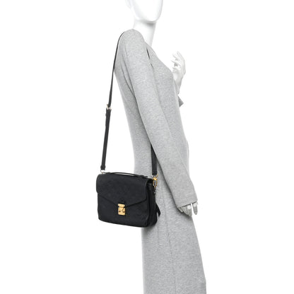 Louis Vuitton Empreinte Pochette Metis Black 2 of 11