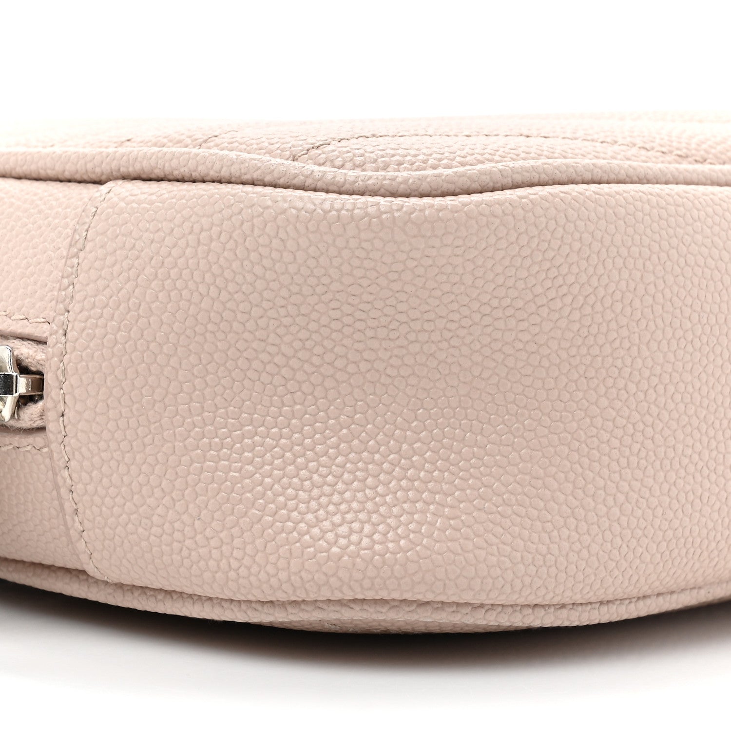 Saint Laurent Grain De Poudre Matelasse Monogram Mini Lou Camera Bag Marble Pink 9 of 14