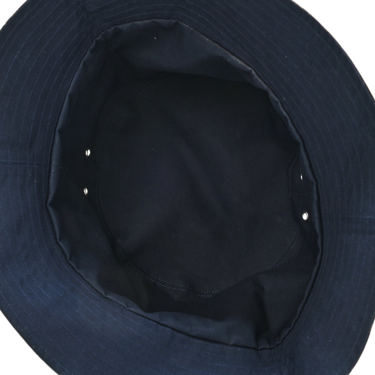 Polyester Cotton Oblique Teddy-D Brim Bucket Hat 58 Black