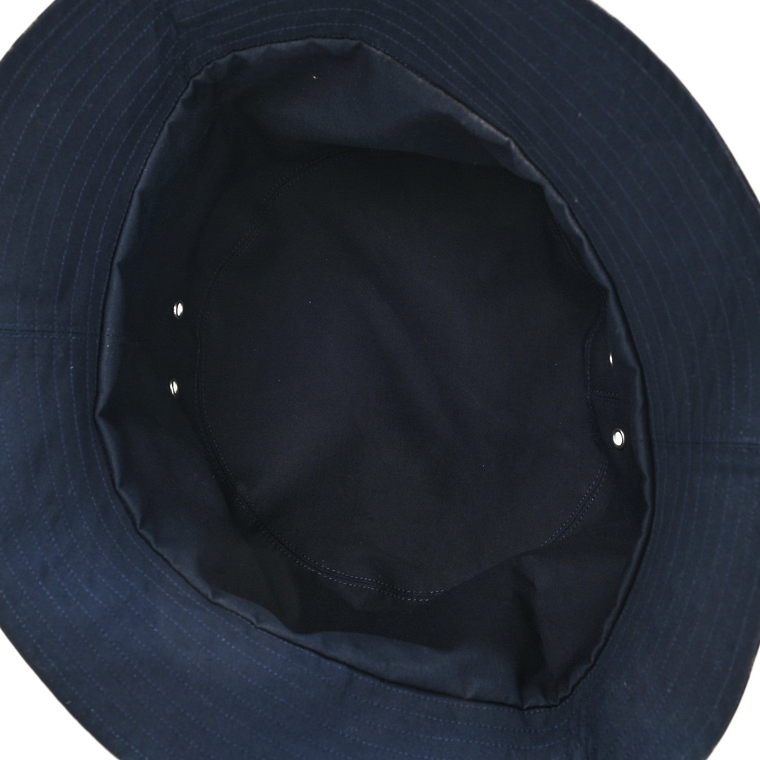 Christian Dior Polyester Cotton Oblique Teddy-D Brim Bucket Hat 58 Black 7 of 8
