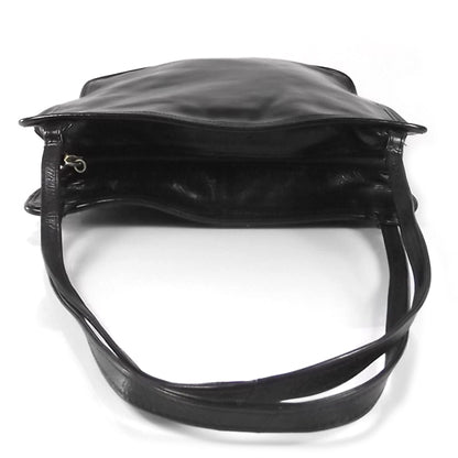 Bottega Veneta Vintage Leather Shoulder Bag Black 4 of 8