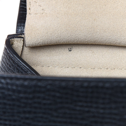 Chloe Grained Calfskin Lambskin Mini Bi-Color Drew Shoulder Bag Black Powder Beige 12 of 12