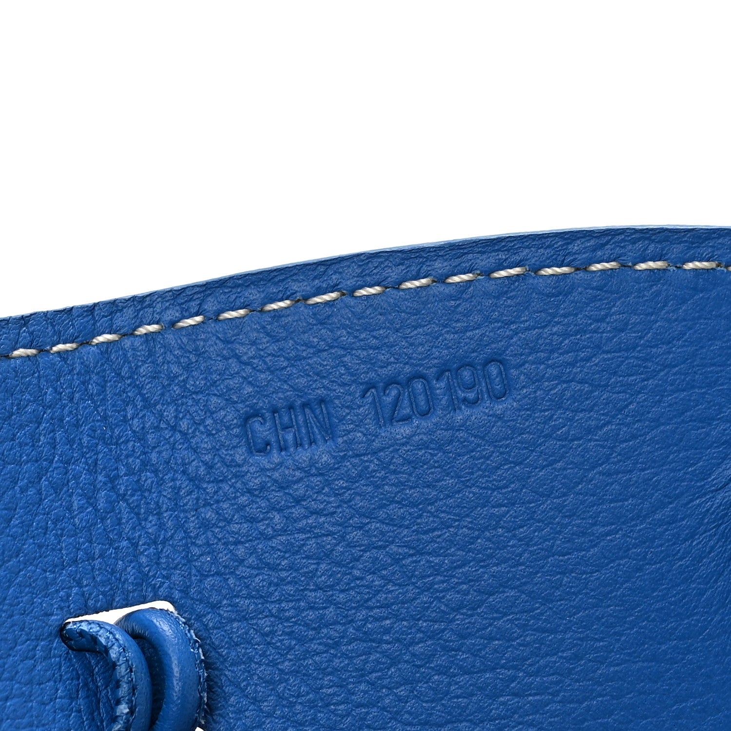 Goyard Calfskin Bag Clip Blue 4 of 4