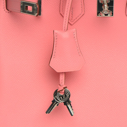 Hermes Epsom Birkin 25 Rose Confetti 24 of 26