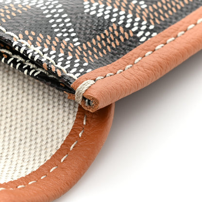 Goyard Goyardine Pouch Black Gold 9 of 10