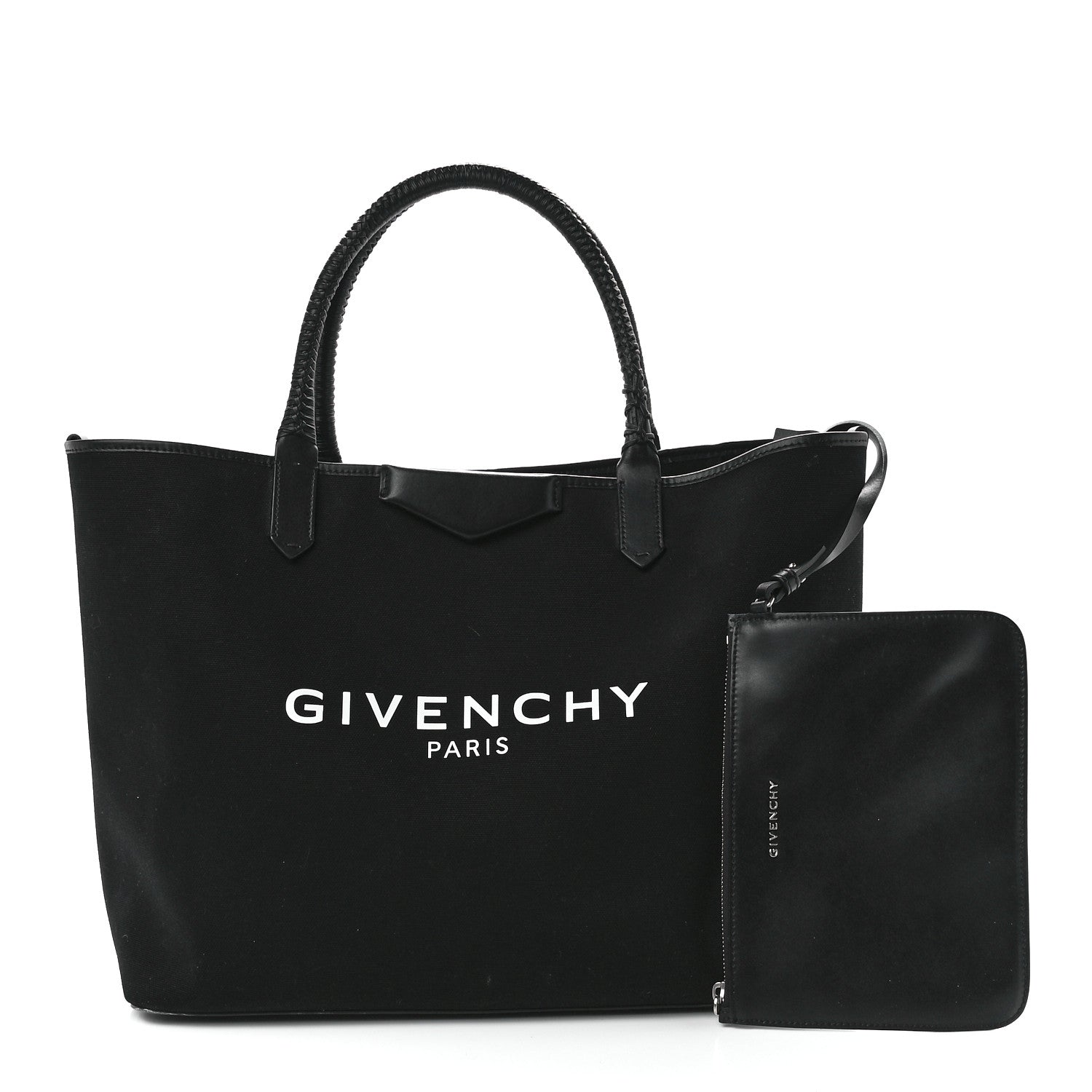 Givenchy Canvas Medium Antigona Logo Tote Black 1 of 14