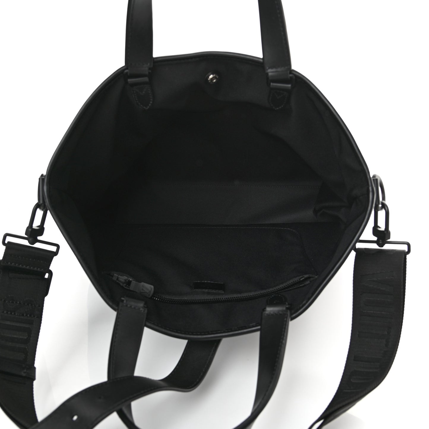 Monogram Eclipse Saumur Tote Black