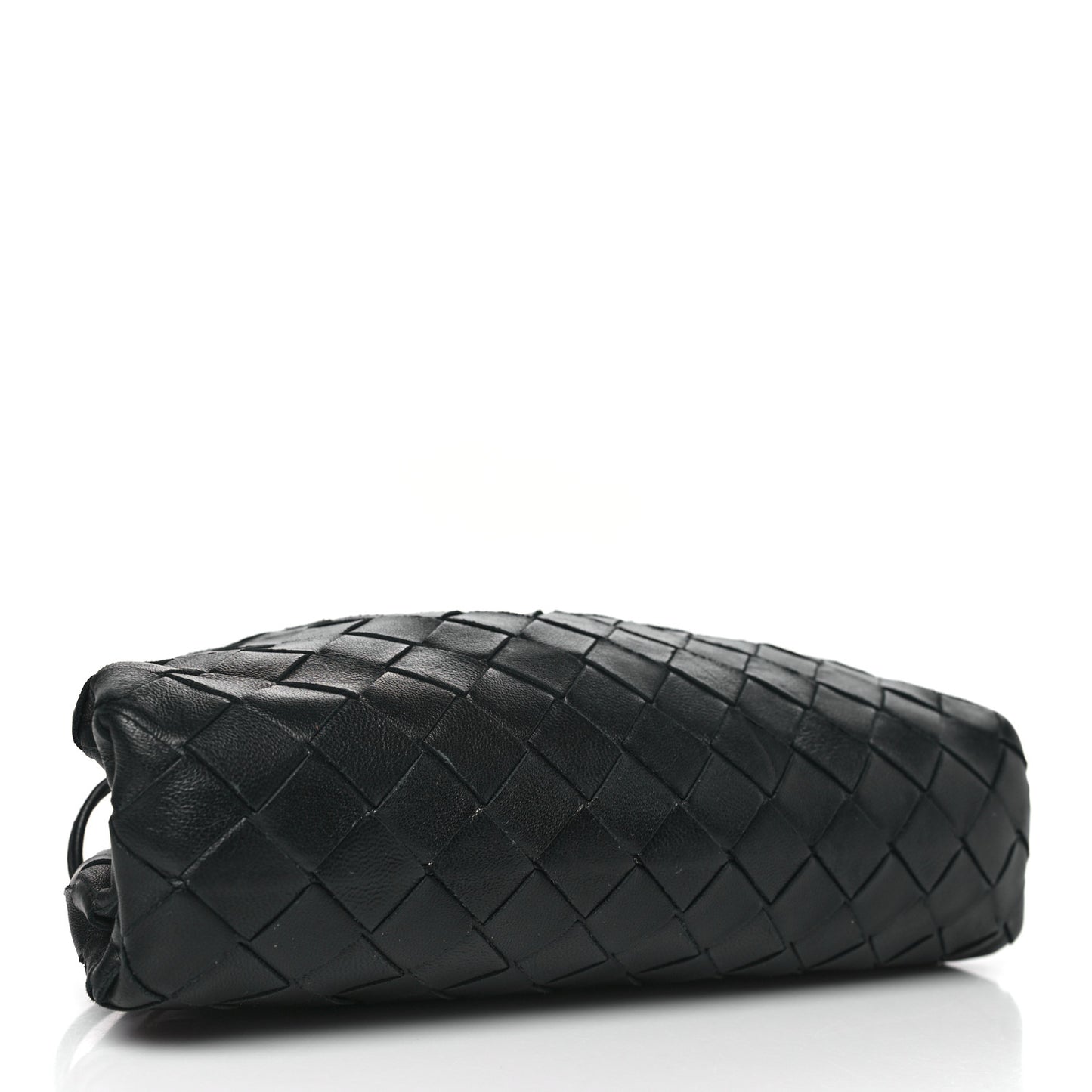 BOTTEGA VENETA Nappa Intrecciato The Mini Pouch Black