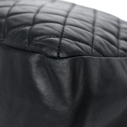 Chanel Lambskin Jumbo Coco Rain Flap Black 10 of 18