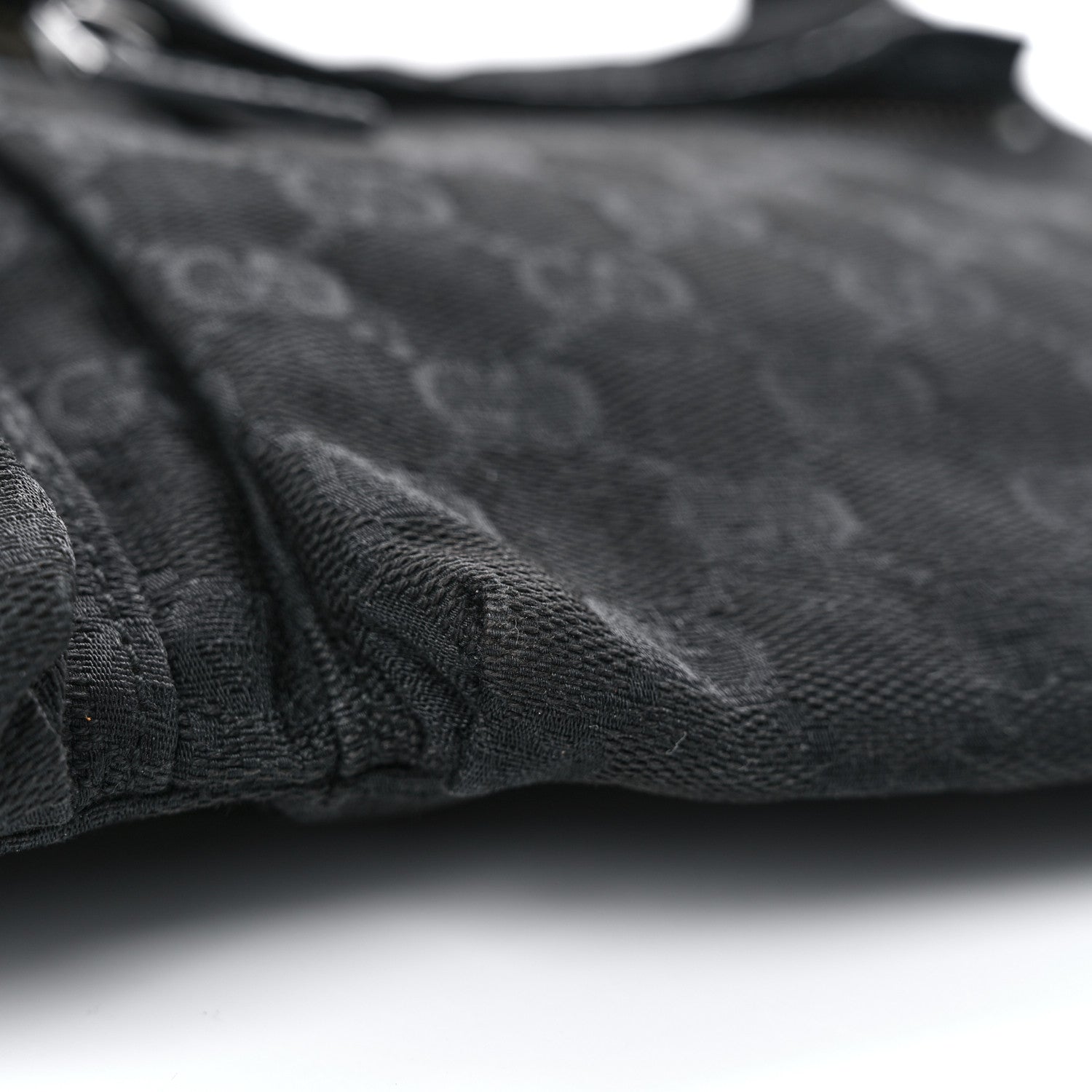 Gucci GG Monogram Double Pocket Belt Bag Black 12 of 14