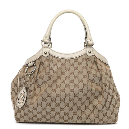 Gucci Monogram Medium Sukey Tote Off White 1 of 14