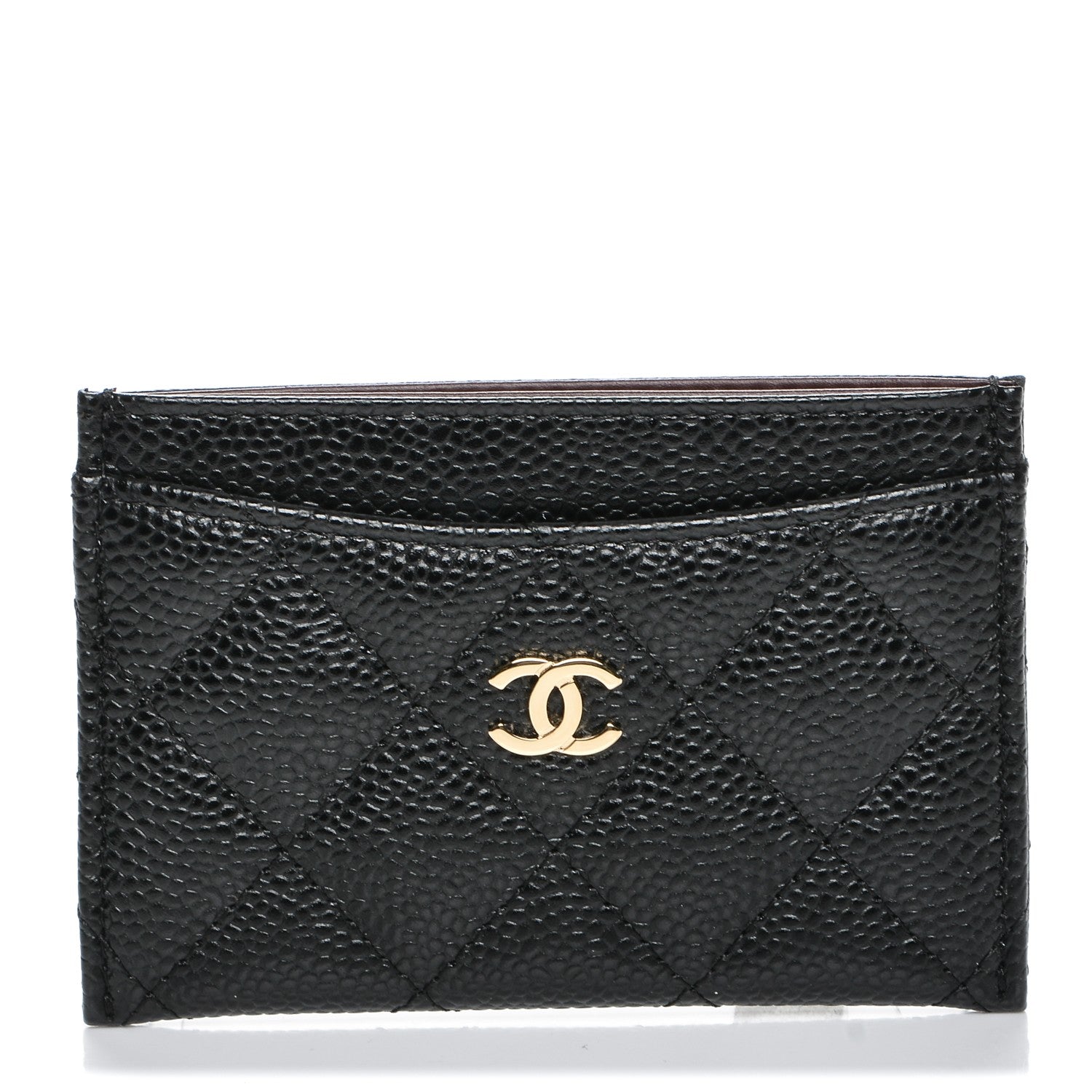 Chanel Caviar Quilted Card Holder Black 1 of 8