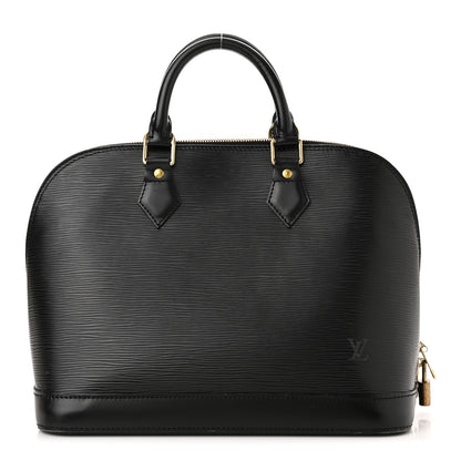 Louis Vuitton Epi Alma PM Black 1 of 9
