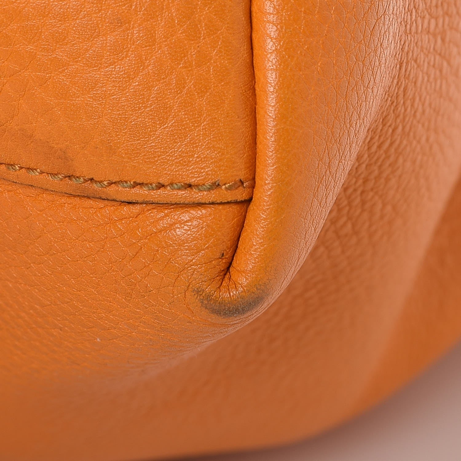 Gucci Pebbled Calfskin Medium Soho Chain Shoulder Bag Curcuma 20 of 20