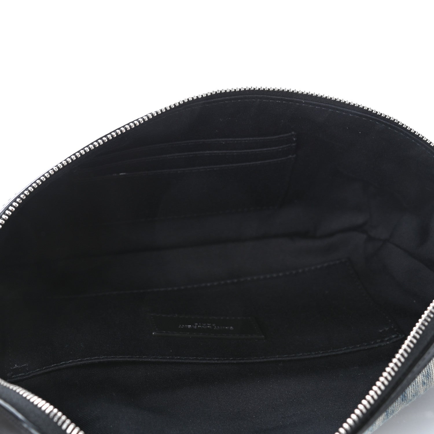 Saint Laurent Denim Grunge Belt Bag Faded Blue 4 of 4