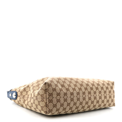 Gucci Monogram Medium Icon Bit Hobo Turquoise 4 of 11