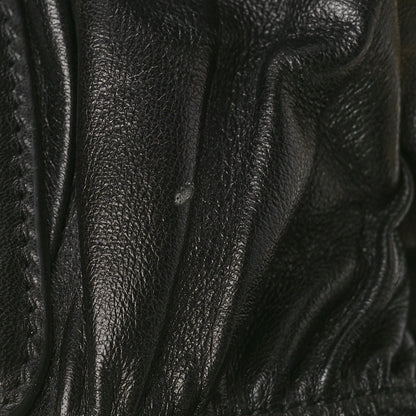 Prada Nappa Gaufre Buckle Satchel Black 9 of 10