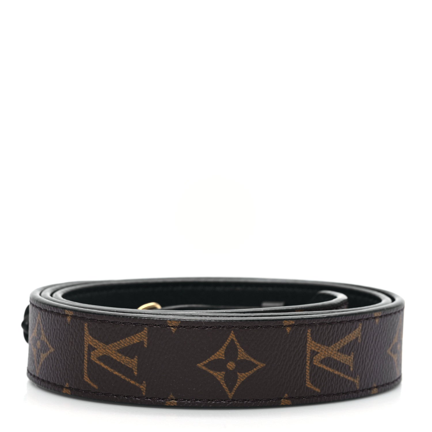 Louis Vuitton Monogram Bandouliere Shoulder Strap XL Black 2 of 4