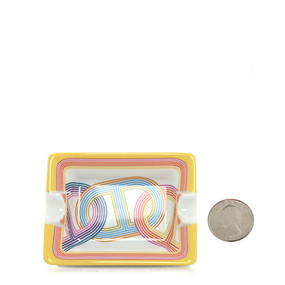 Hermes Porcelain Circuit 24 Faubourg Mini Ashtray 2 of 4