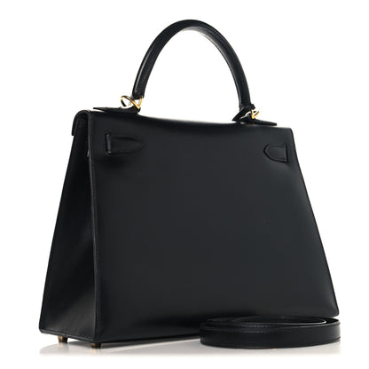 Hermes Box Kelly Sellier 28 Black 3 of 15