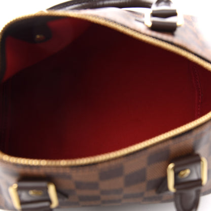 Louis Vuitton Damier Ebene Speedy Bandouliere 25 5 of 9