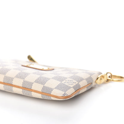 Louis Vuitton Damier Azur Pochette Milla MM 9 of 10