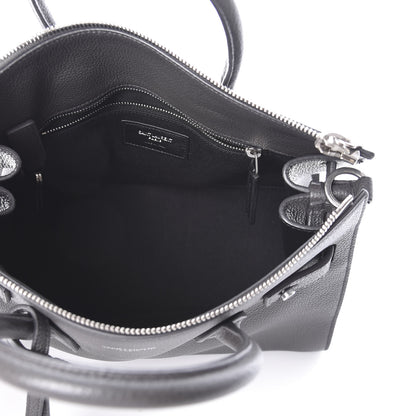 Saint Laurent Grained Calfskin Baby Supple Sac De Jour Asphalt 5 of 10