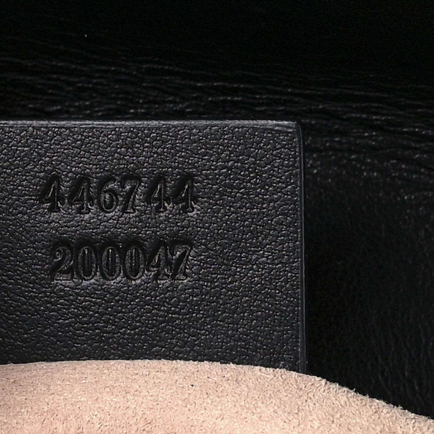 Gucci Calfskin Matelasse Mini GG Marmont Shoulder Bag Black 6 of 9