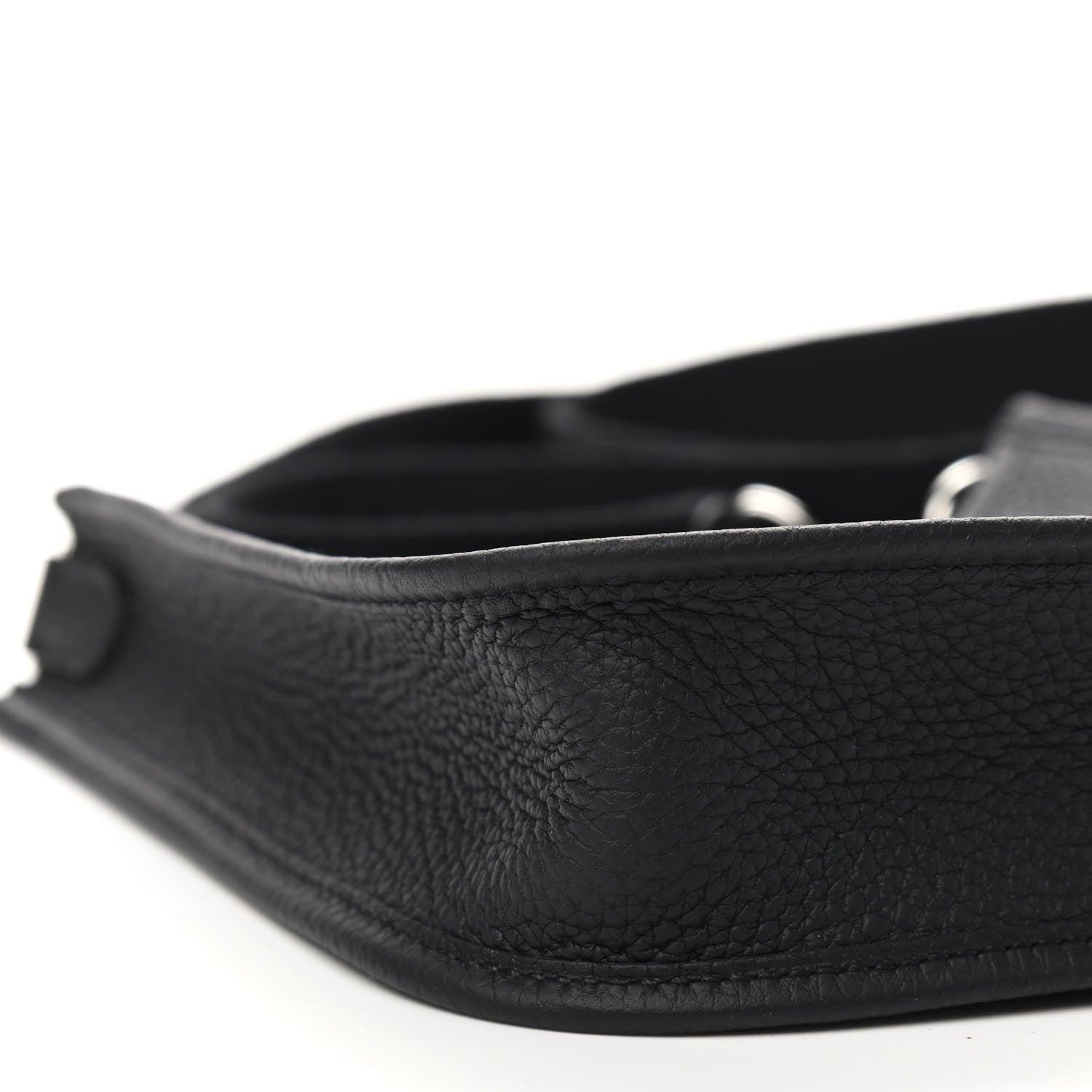 Hermes Taurillon Clemence Evelyne TPM Black 8 of 9