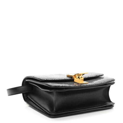 Celine Stingray Small Classic Box Flap Bag Black 3 of 6