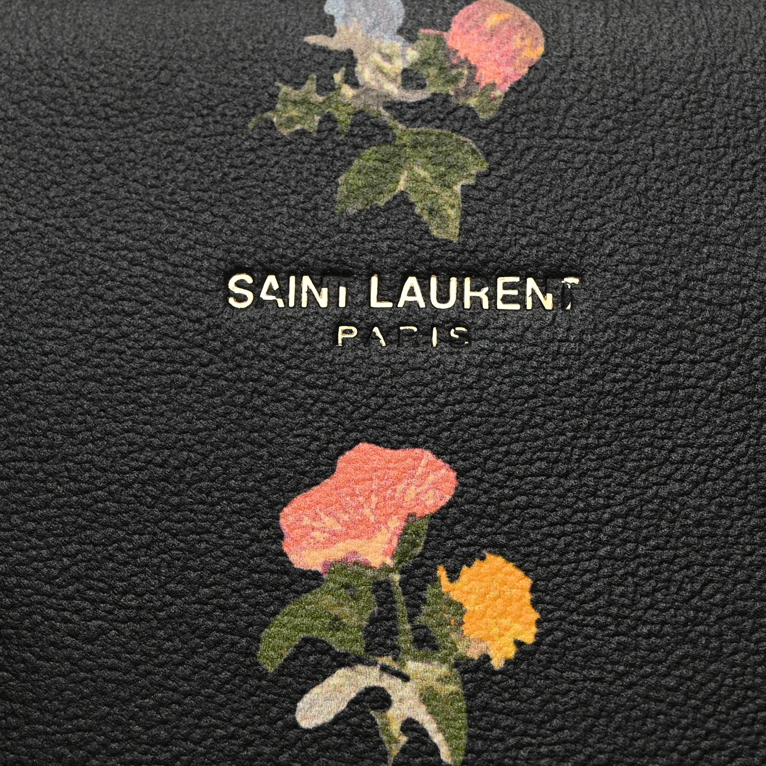 Saint Laurent Calfskin Prairie Printed Baby Sac De Jour Black Multicolor 6 of 11