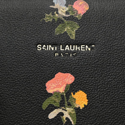 Saint Laurent Calfskin Prairie Printed Baby Sac De Jour Black Multicolor 6 of 11