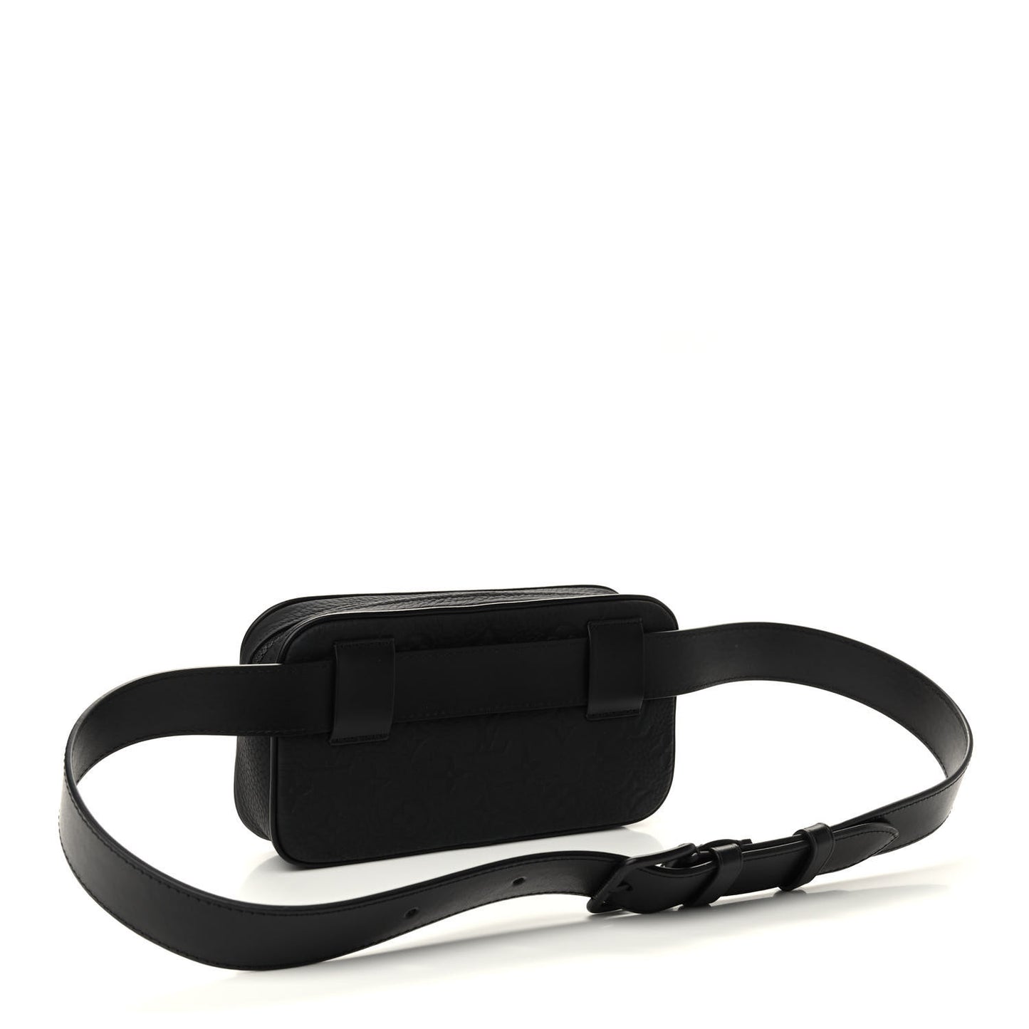 Taurillon Monogram Uniformes Solar Ray Soft Pochette Volga Belt Bag Black