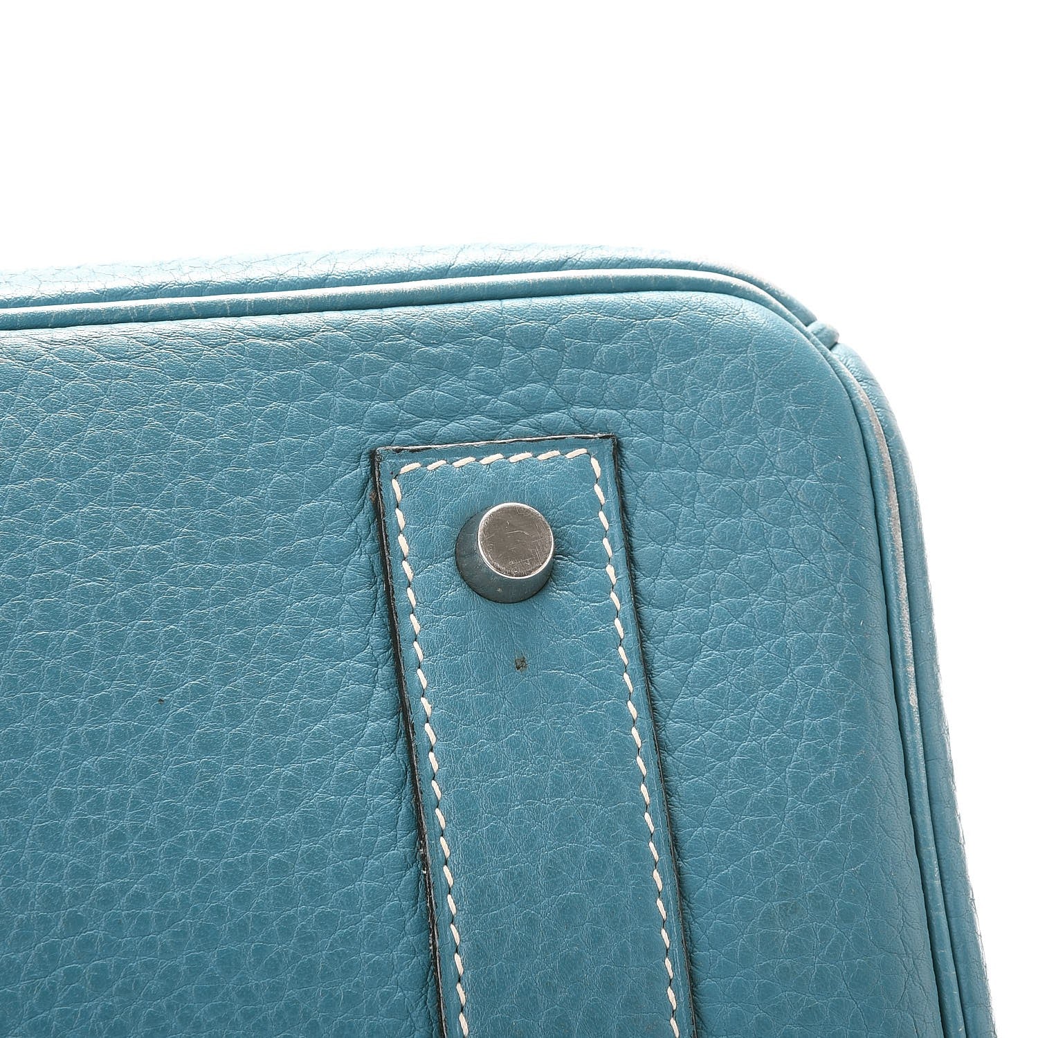 Hermes Taurillon Clemence JPG Birkin 42 Blue Jean 19 of 21