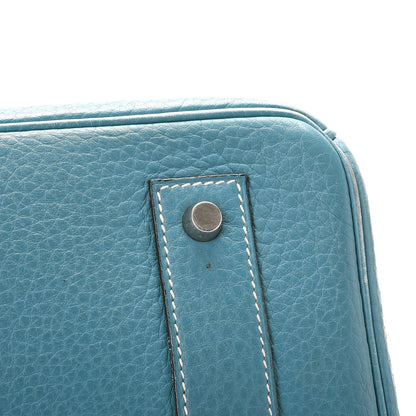 Hermes Taurillon Clemence JPG Birkin 42 Blue Jean 19 of 21