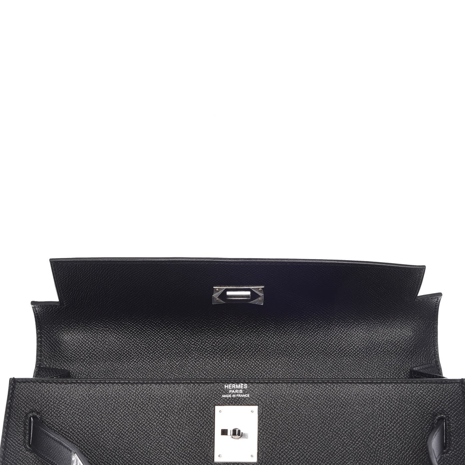 Hermes Epsom Kelly Sellier 32 Black 14 of 35