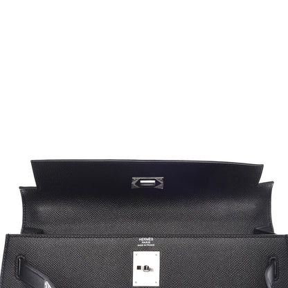 Hermes Epsom Kelly Sellier 32 Black 14 of 35