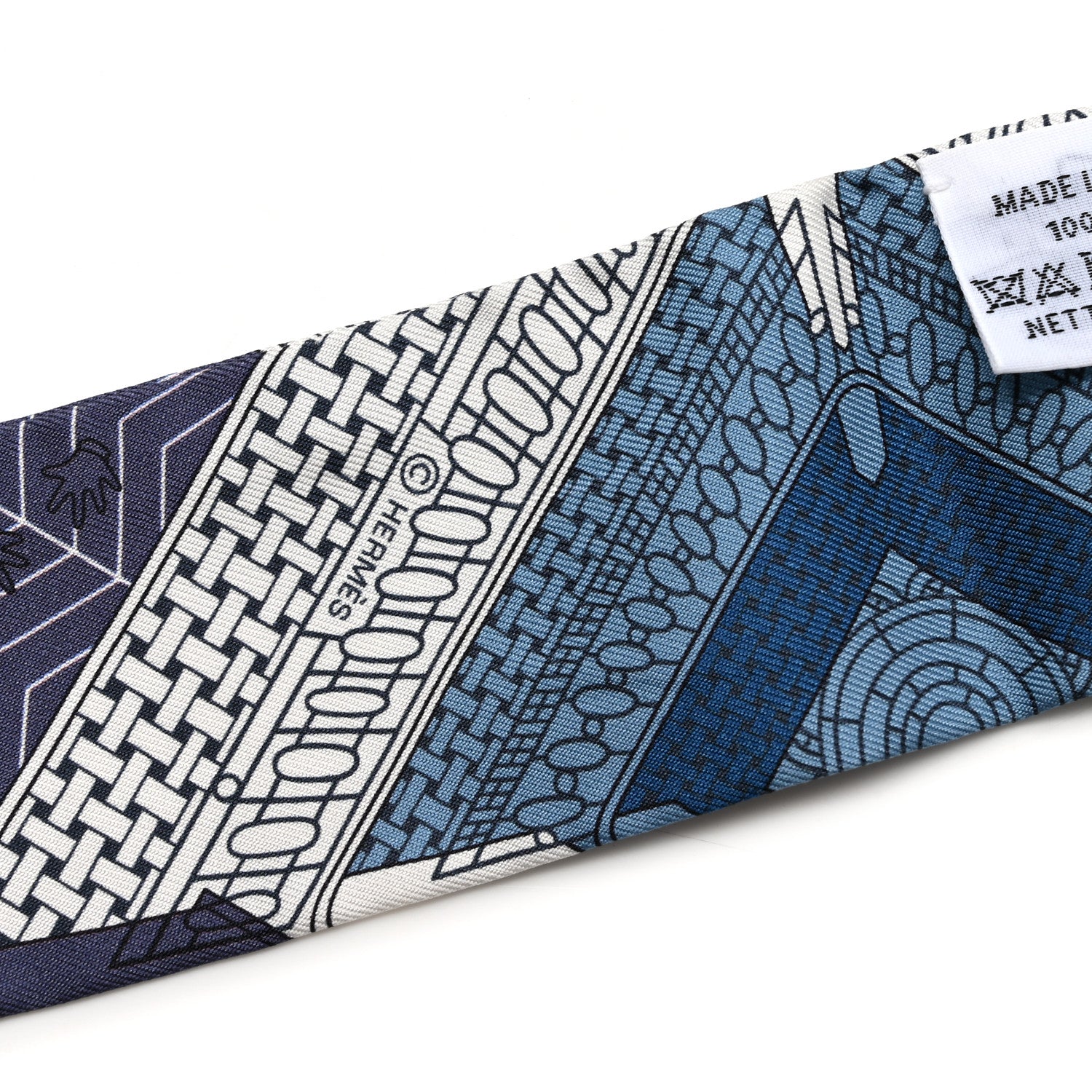 Hermes Silk Objets De Curiosite Twilly 4 of 4