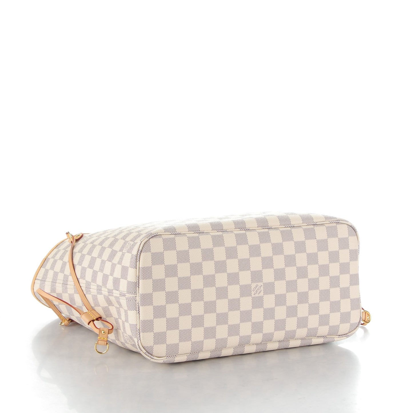 Damier Azur Neo Neverfull MM Rose Ballerine