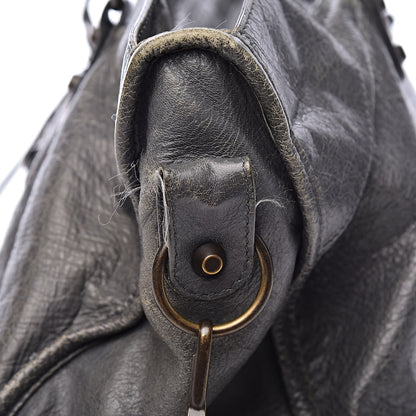 Balenciaga Agneau Classic Hardware Part Time Gris Tarmac 10 of 17