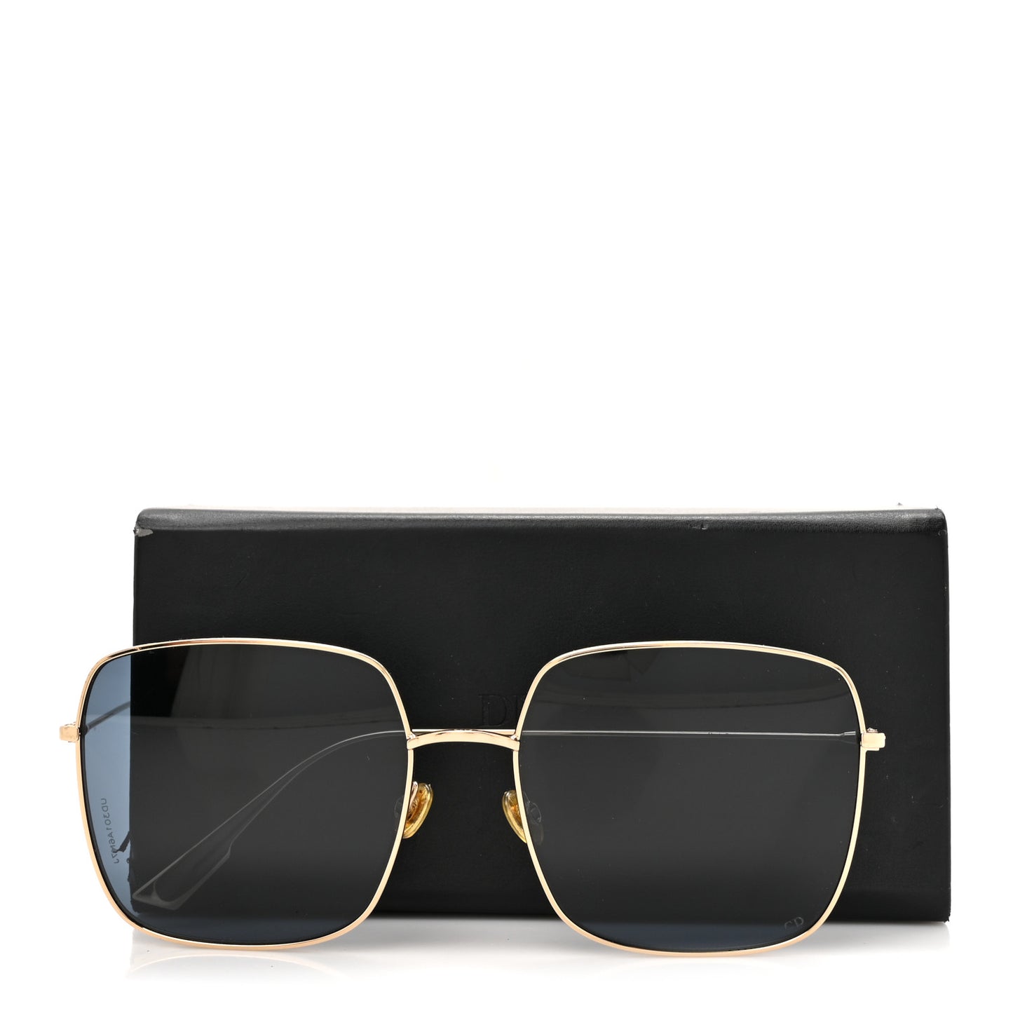 Metal Diorstellaire 1 Sunglasses Gold Blue