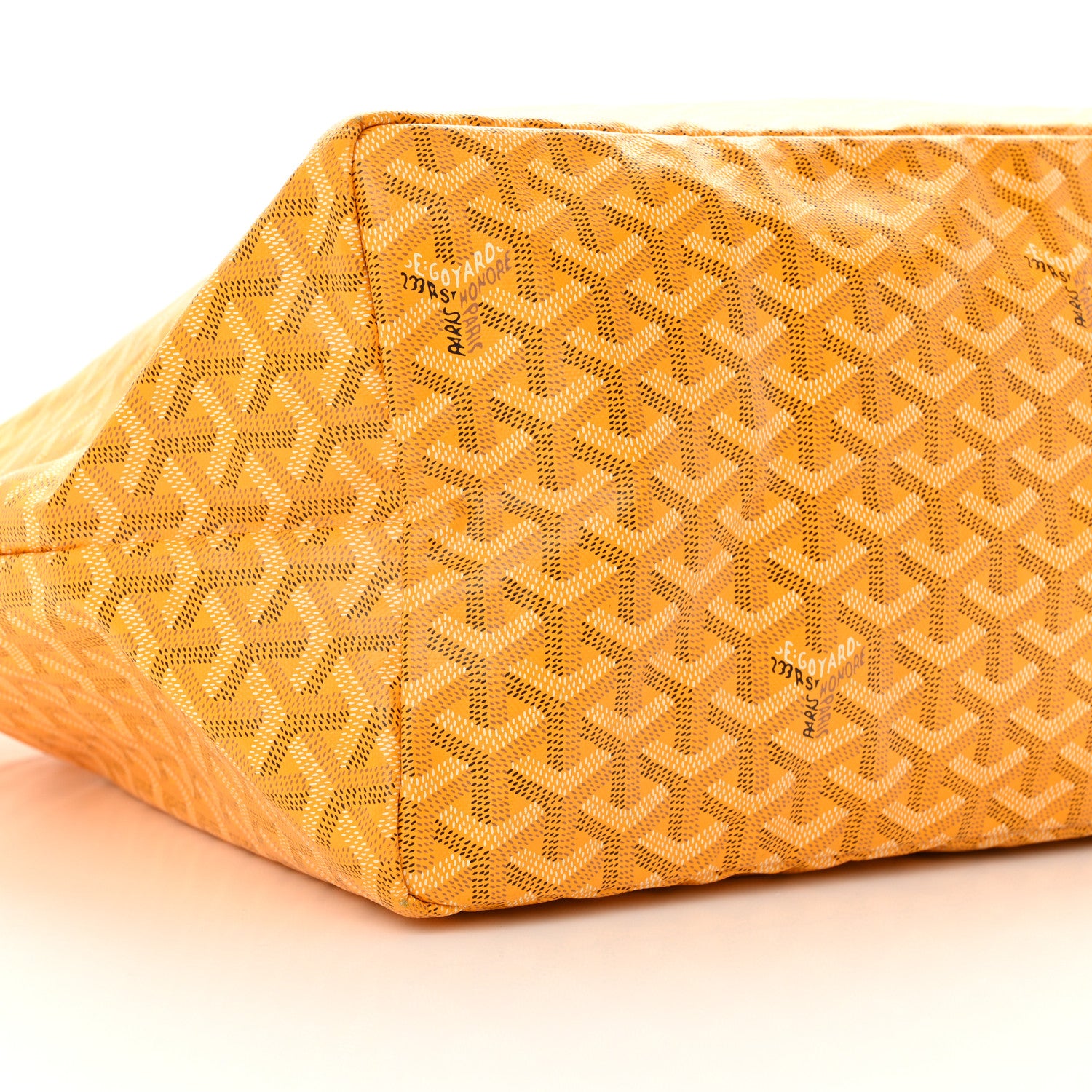 Goyard Goyardine Saint Louis GM Yellow 10 of 11