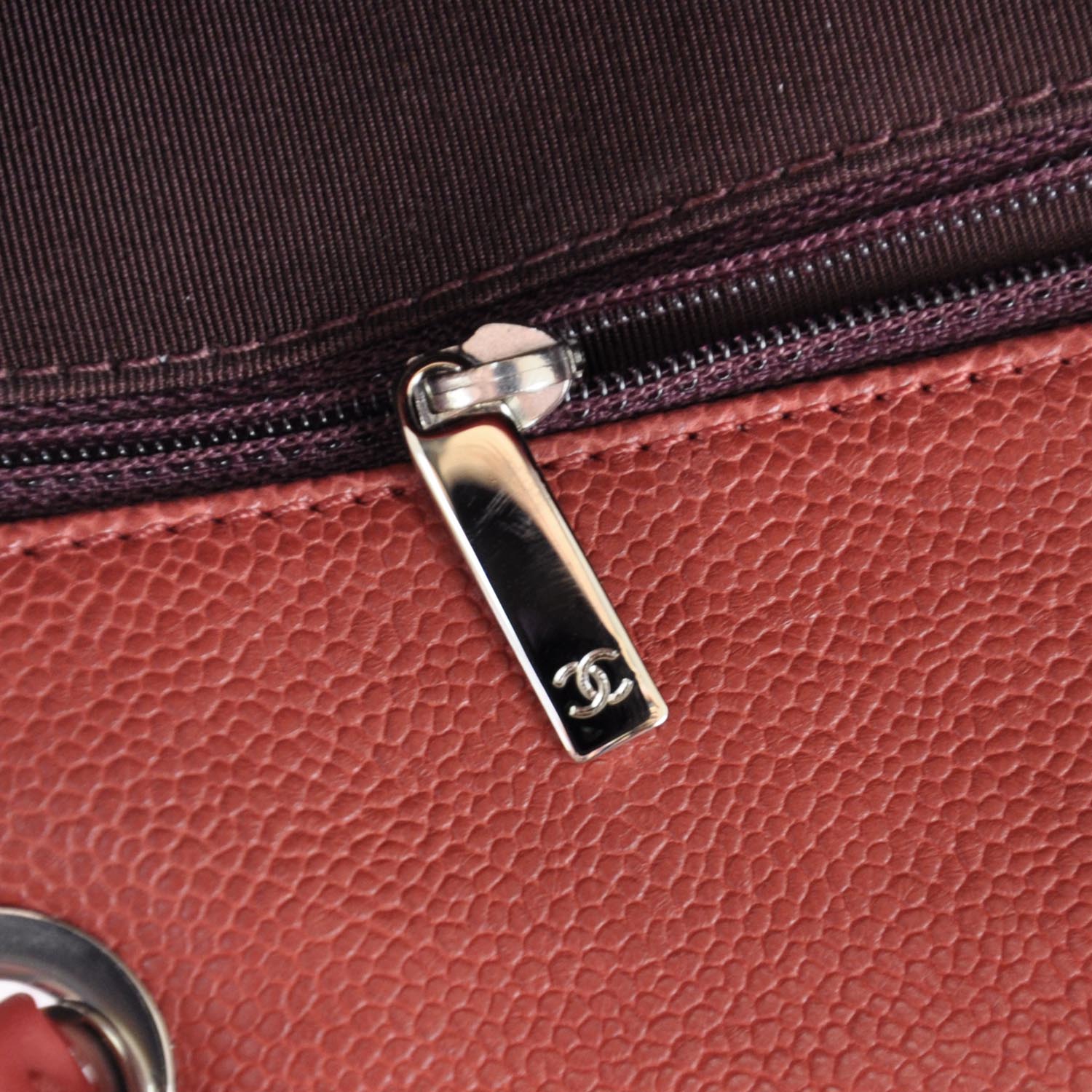 Chanel Suede Calfskin French Riviera Flap Red 10 of 12