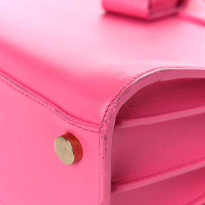 Saint Laurent Calfskin Nano Sac De Jour Lipstick Fuchsia 6 of 24