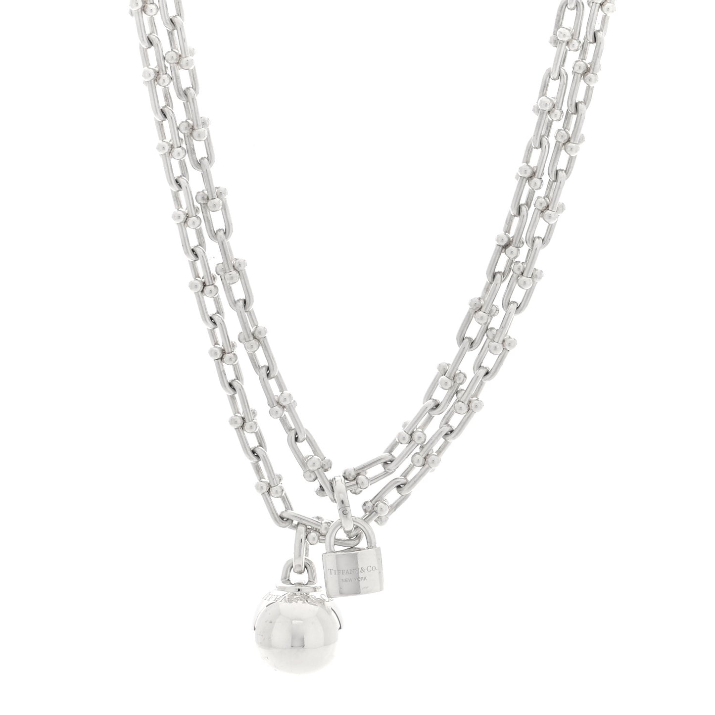 Sterling Silver HardWear Wrap Necklace
